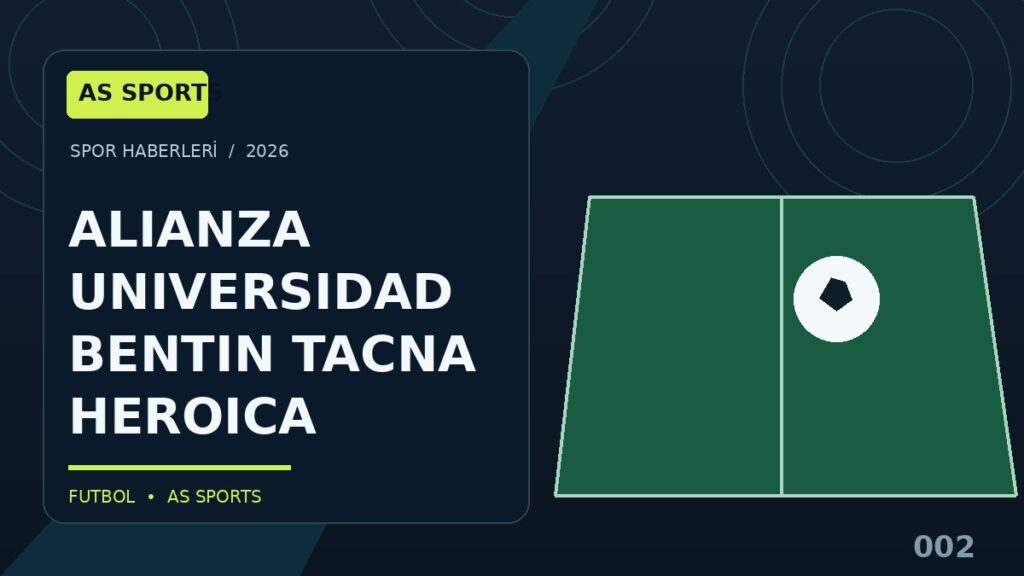 Alianza Universidad – Bentín Tacna Heroica: Peru Liga 2 Maç Sonucu — illustrative sports artwork